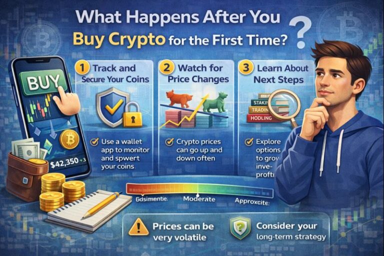 What Happens After You Buy Crypto for the First Time?